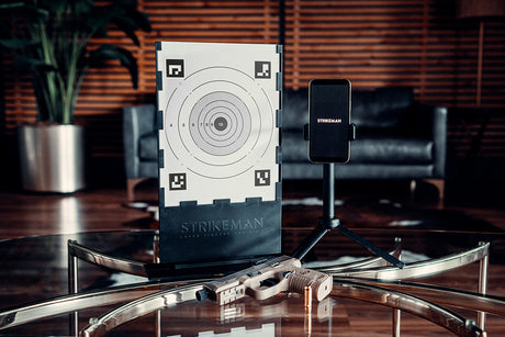 How to Set Up a Home Shooting Range with a Laser Dry-Fire System