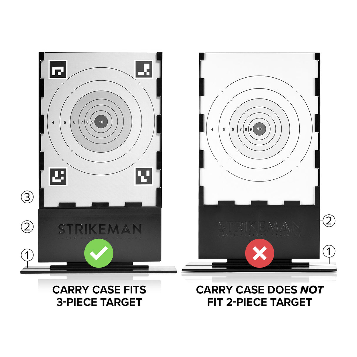 Strikeman Laser Firearm Training System & Carry Case Kit